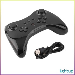 [Trong kho] Tay cầm chơi game không dây Bộ điều khiển trò cần nhanh Joypad cho tay Wii U Pro Double Molding [Y/22]