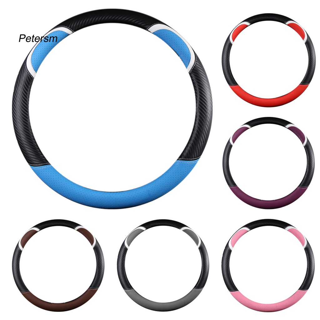 Vỏ Bọc Vô Lăng Xe Hơi Bằng Sợi Carbon PP Chống Trượt Thoáng Khí