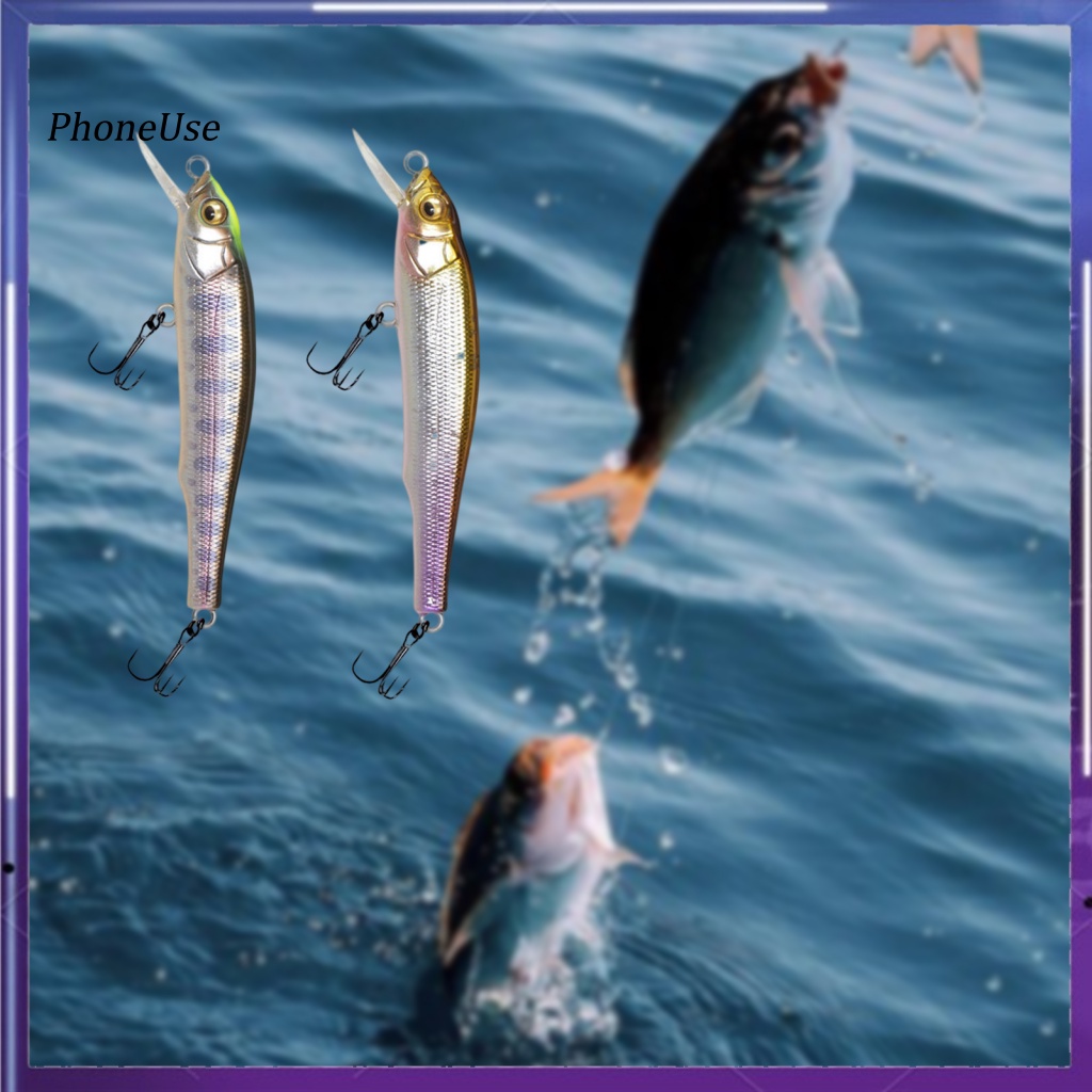 Mồi Giả Nhử Cá 3D Bằng PU 5G / 70MM Có Móc Câu Sắc Bén