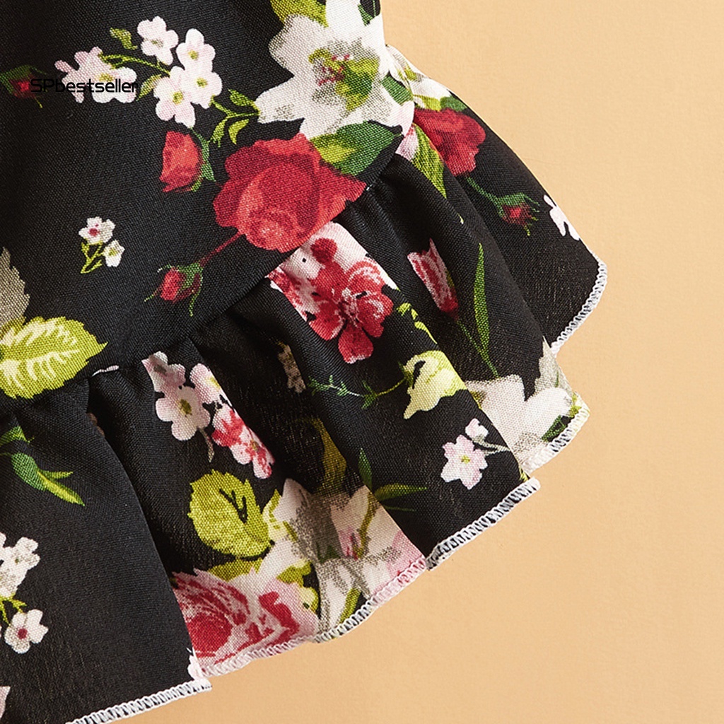 Đầm In Hoa Dễ Thương Thoải Mái Thân Thiện Với Da Cho Thú Cưng
