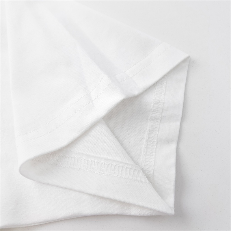 L &amp; V &amp; V Áo Thun Tay Ngắn Dáng Rộng Họa Tiết Cảnh Báo Màu Vàng Cam Thời Trang Chất Lượng Cao