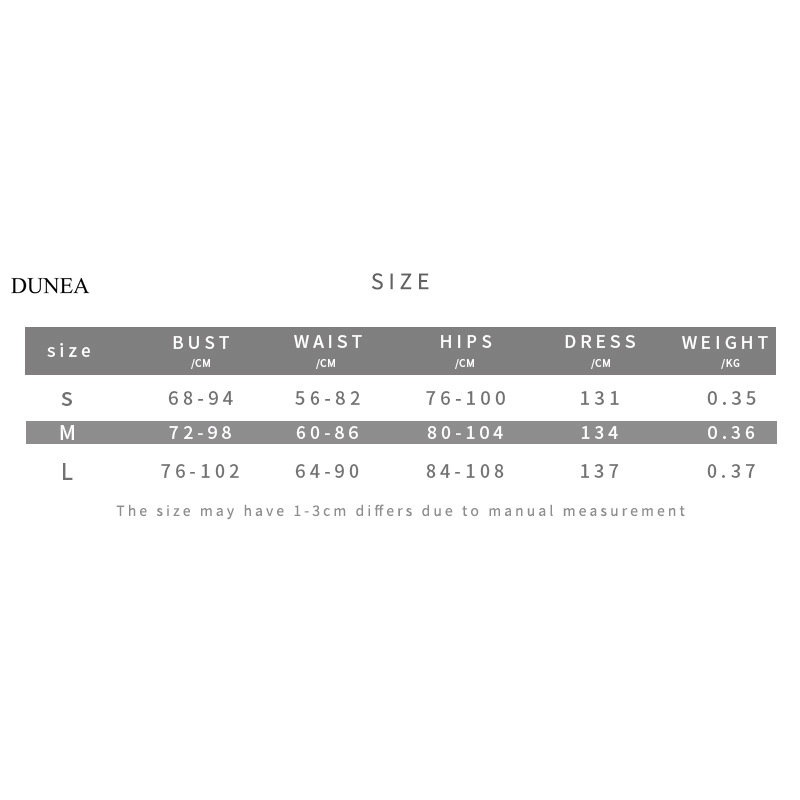 DUNEA Đầm Hai Dây Màu Trơn Hở Lưng Quyến Rũ Hợp Thời Trang