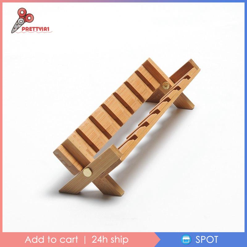 [Prettyia1] Giá Đỡ Cốc Trà Bằng Tre Nhỏ Gọn Trang Trí Cho Tiệc Tùng