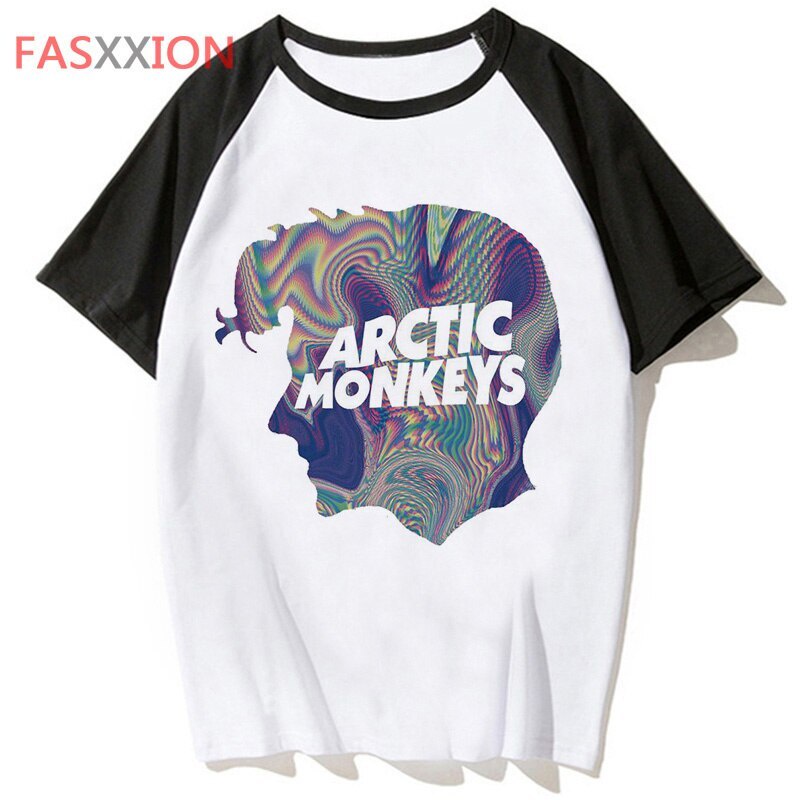 Áo Thun In Hình Khỉ Bắc Cực Phong Cách harajuku Nhật Bản Cho Nữ