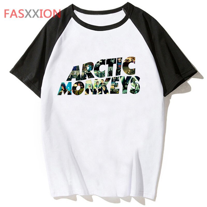 Áo Thun In Hình Khỉ Bắc Cực Phong Cách harajuku Nhật Bản Cho Nữ