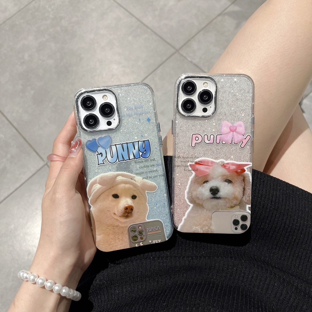 Ốp Điện Thoại TPU Dẻo Họa Tiết Hoạt Hình Hai Mặt Độc Đáo Chống Sốc Cho iPhone 14 13 12 11 PRO MAX