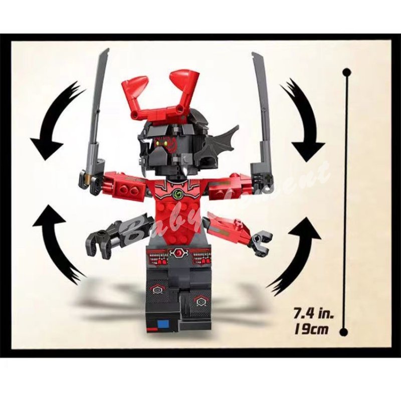 Moc Đồ trang trí Xe Tăng Ninjago 70669 Đồ Chơi Cho Bé Trai