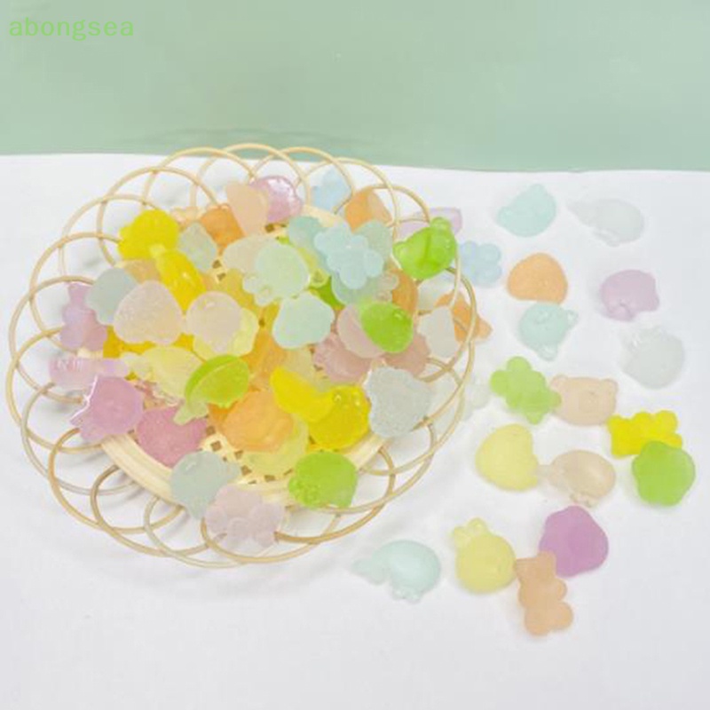 Set 10 Kẹp Tóc Nhựa Phát Quang Nhiều Màu Sắc