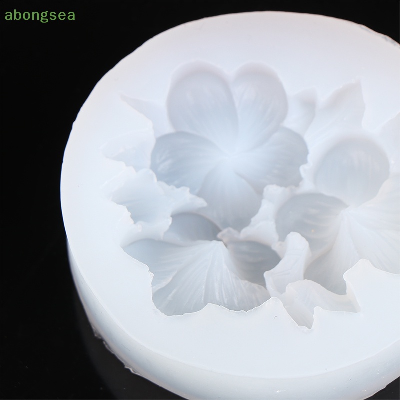 1 Khuôn Silicone Làm Bánh Hình Hoa Mận DIY