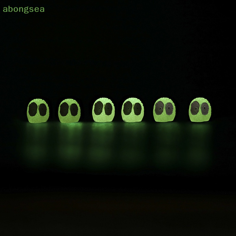 Bộ 10 Mô Hình Người Ngoài Hành Tinh Bongsea Bằng Nhựa Phát Quang Trang Trí Sân Vườn