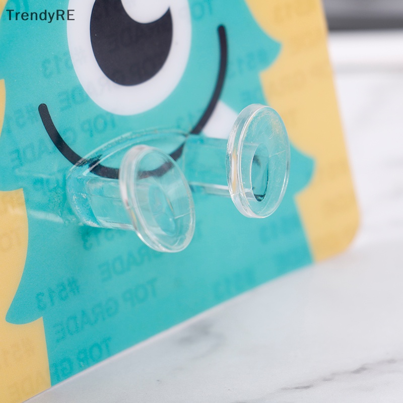 Móc Treo Phích Cắm Dán Tường Tự Dính Họa Tiết Hoạt Hình Ngẫu Nhiên