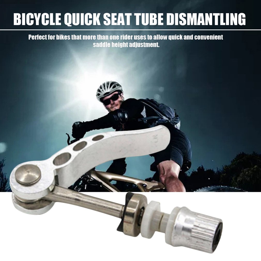 Bicycle Bike Quick Release Adjustable Seatpost Clamp Seat Post Screw Bolt Lever [Q/8]