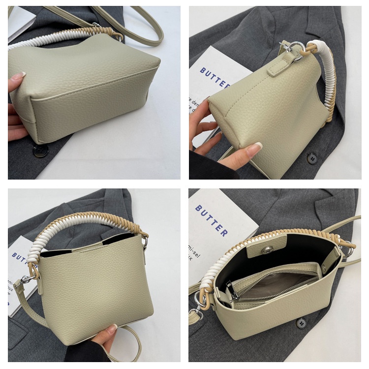 Túi Đeo Chéo Dáng Vuông Nhỏ Thiết Kế Đơn Giản Thời Trang Mùa Hè Cho Nữ