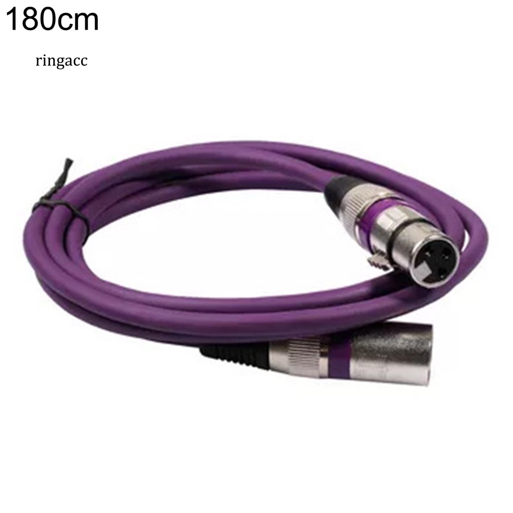 Dây Cáp Âm Thanh Chống Nhiễu 100 / 180cm 3Pin XLR Male Sang Female Cho Micro AUX