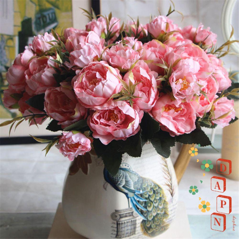 Bó Hoa Hồng Giả 8 Bông Trang Trí Tiệc Cưới