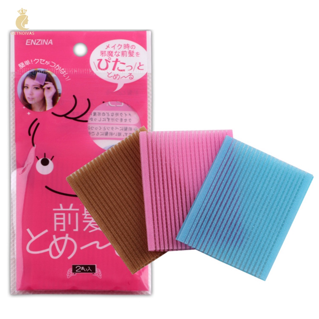 Kẹp tóc GETNOIVAS hình vuông cố định tóc mái tiện dụng