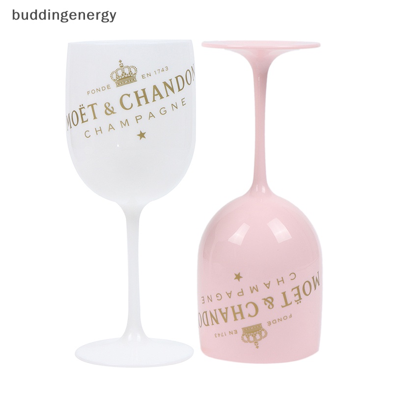 {BUDDI} Ly Uống Rượu Sâm Panh Bằng Thủy Tinh Màu Trắng