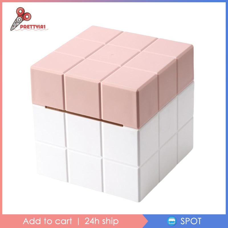 Hộp Đựng Khăn Giấy Hình Vuông Kèm Nắp Đậy Tiện Dụng Cho Gia Đình Prettyia1