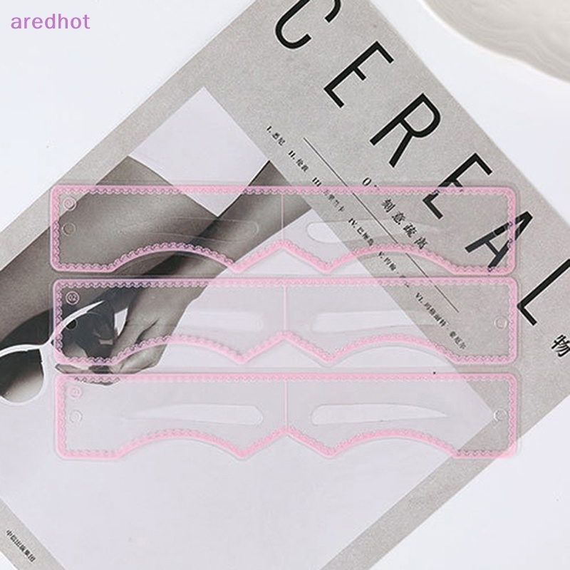 Bộ 3 Dụng Cụ Hỗ Trợ Vẽ Lông Mày Tiện Dụng Mới