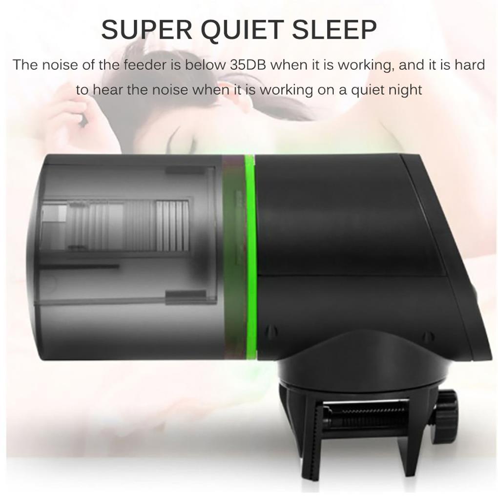 Dụng Cụ Cho Cá Ăn Với Cáp Sạc USB Kỹ Thuật Số Bằng Nhựa Tiện Dụng