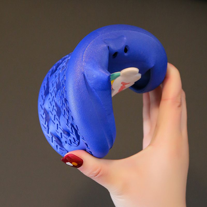 Dép Xỏ Ngón Đi Biển Hình Khủng Long Cầu Vồng Dễ Thương Cho Bé