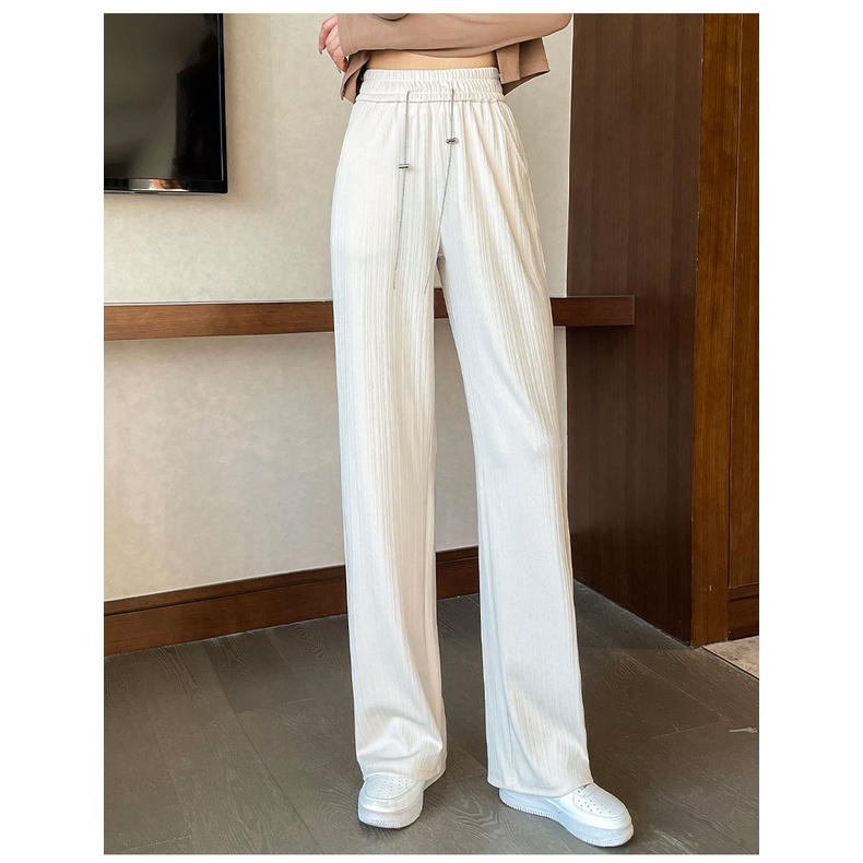 Quần ống rộng SUXI phối dây rút thời trang mùa hè dành cho nữ