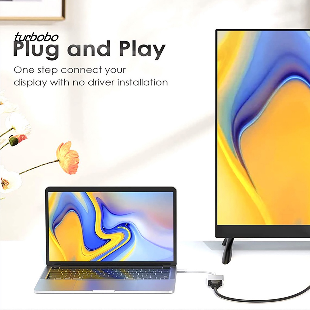 Cáp Chuyển Đổi VGA Type-C 3.1 Sang VGA Video Chất Lượng Cao