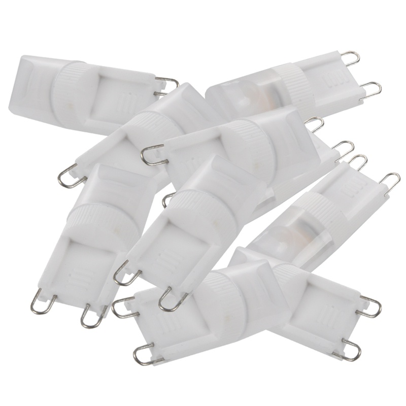 10x G9 1W LED bóng đèn công suất cao Ánh sáng trắng ấm 3500 K