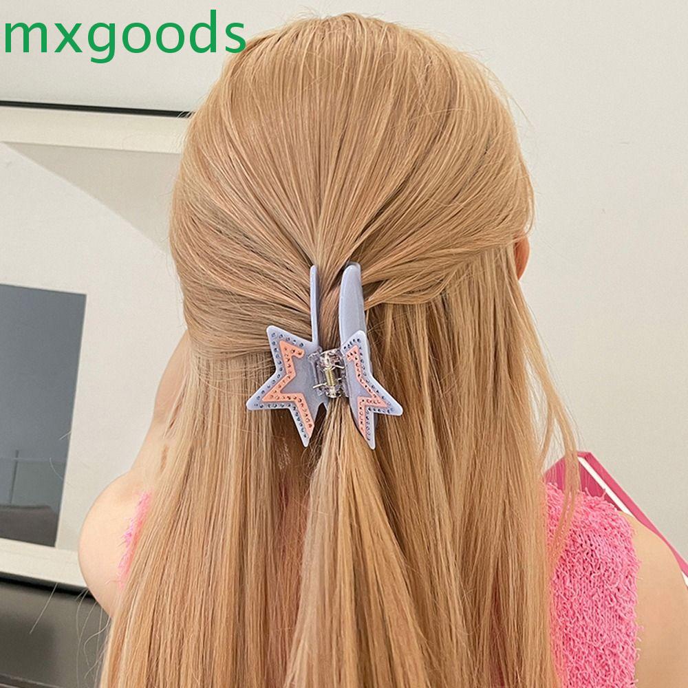 Kẹp Tóc Hình Ngôi Sao Acetate Phong Cách Hàn Quốc Y2k Dành Cho Nữ