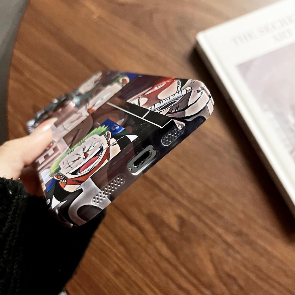 Ốp Điện Thoại Nhựa PC Cứng Chống Sốc Hình One Piece Luffy Zoro Cho iPhone 14 13 12 11 Pro Max