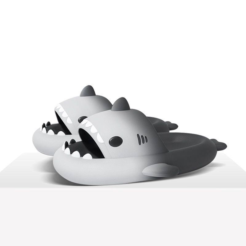 Dép Đi Trong Nhà Chống Trượt Hình Cá Mập Dành Cho Cặp Đôi