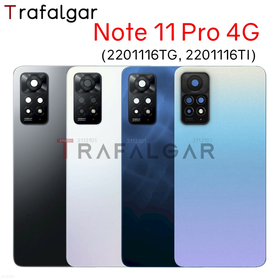 Kính Ốp Điện Thoại Mặt Sau Có Miếng Dán Bảo Vệ camera Sau Cho xiaomi redmi note 11 pro 4g 2201116Tg
