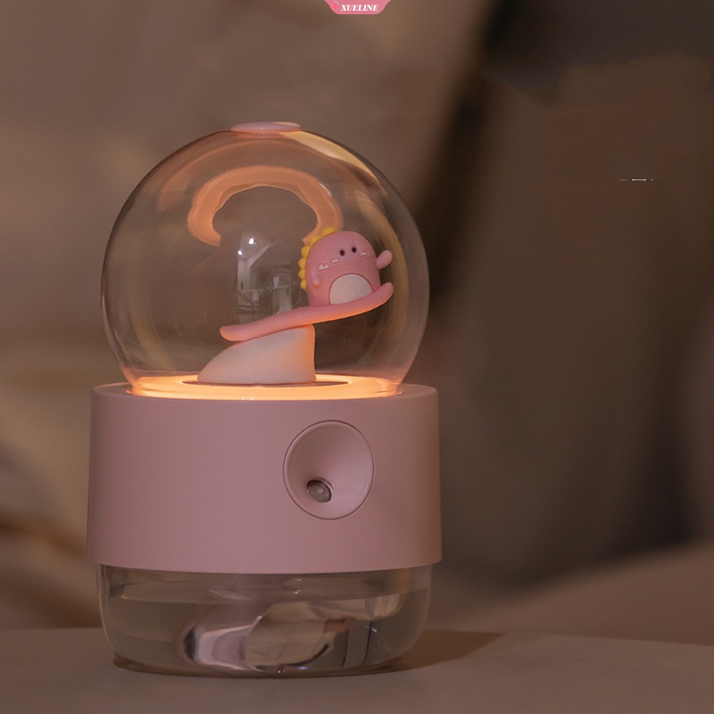 Máy Phun Sương Tạo Ẩm Xiaomi Hình Quả Cầu Tuyết Khủng Long Nhỏ Dễ Thương Có Nhạc [ZXL]