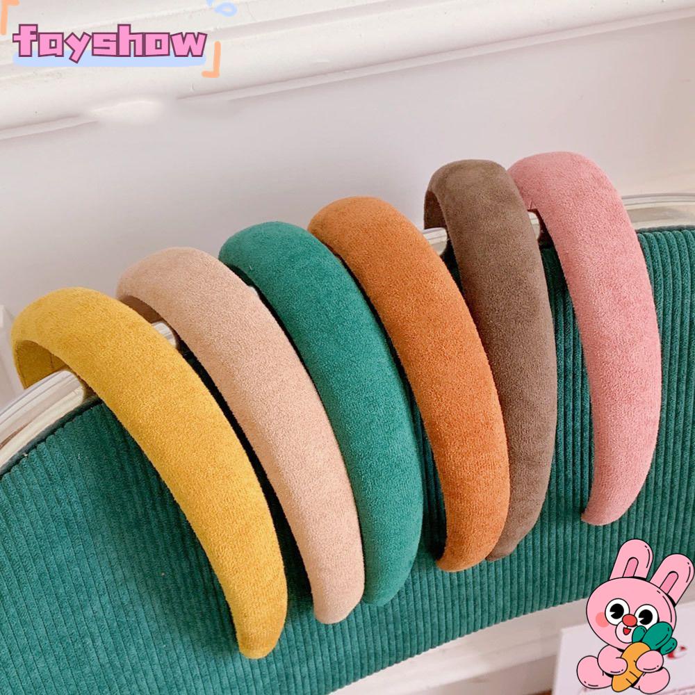 Băng Đô Cài Tóc Dày Dặn Bản Rộng Thời Trang Mùa Đông