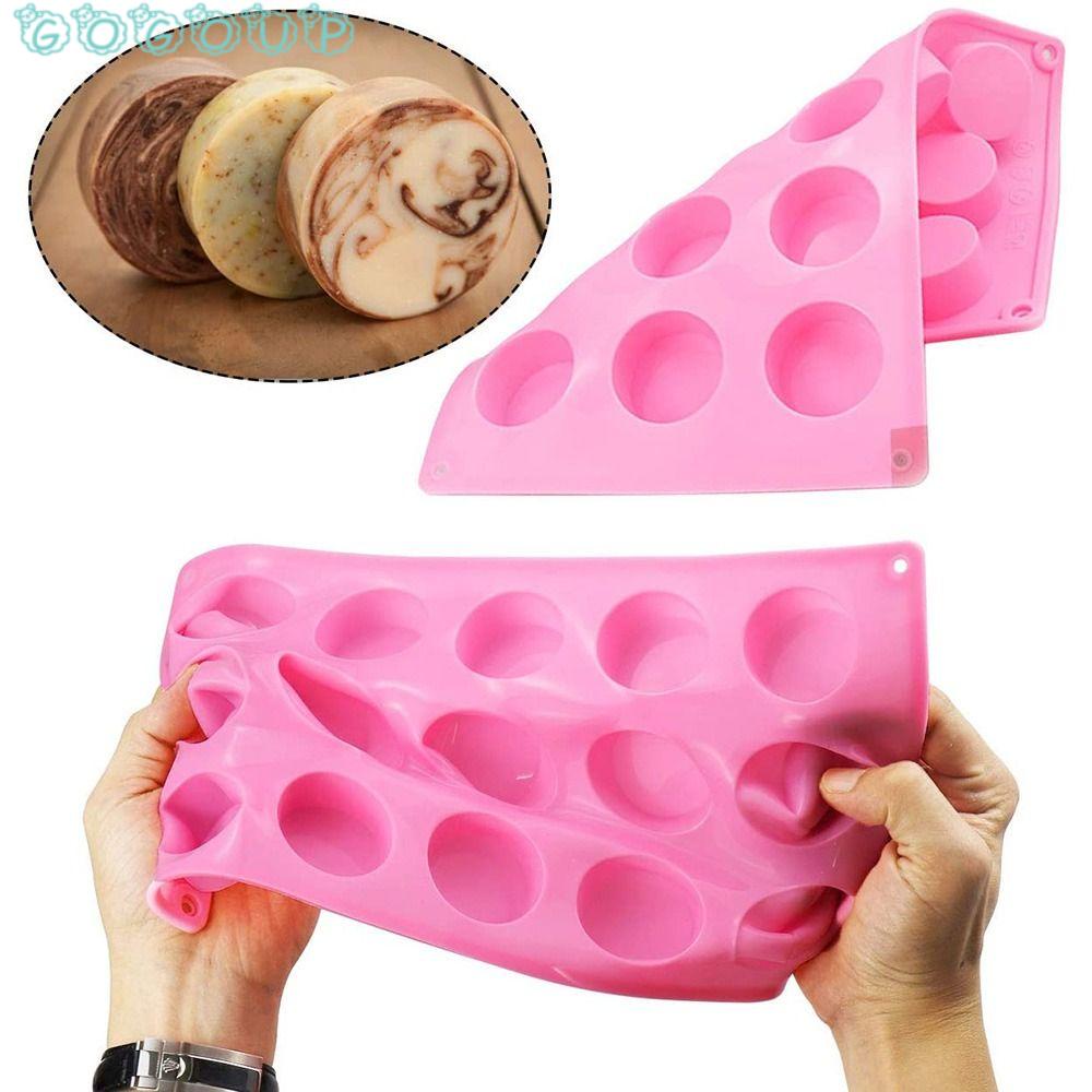Khuôn Silicone Hình Trụ Làm Bánh Thủ Công DIY