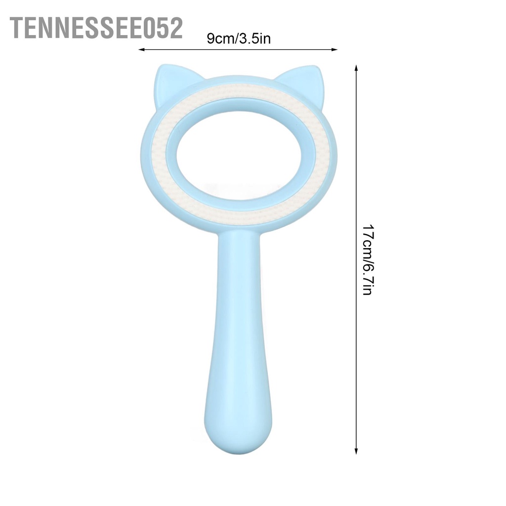 Tennessee052 Bàn Chải Lông Cho Mèo Đa Năng 2 Mặt Deshedding Massage Thú Cưng Lược Chó