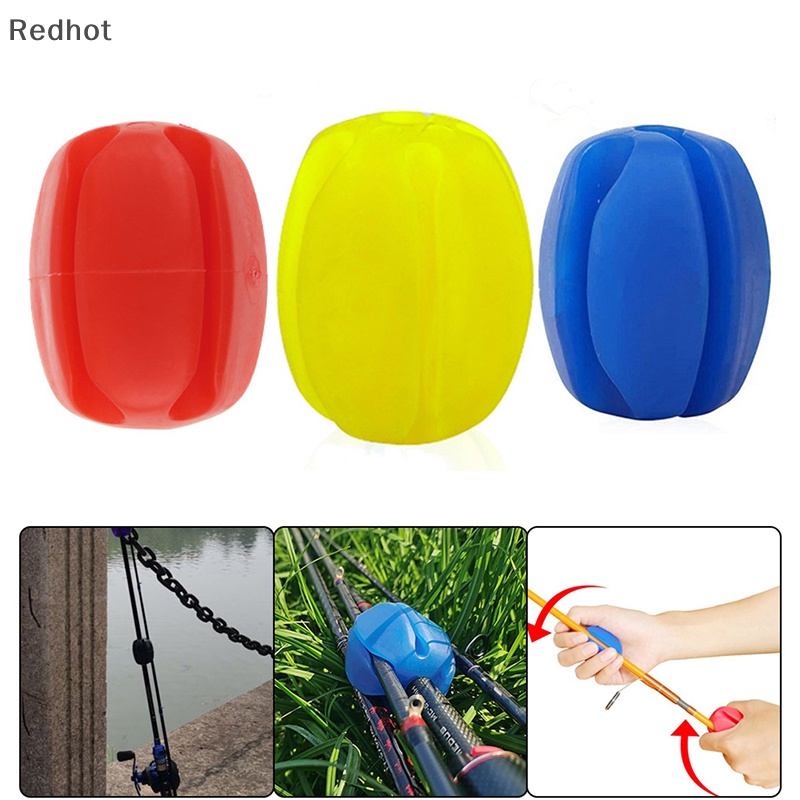 &lt; Redhot &gt; Giá Đỡ Cần Câu Cá Bằng Cao Su Co Giãn Linh Hoạt Có Thể Tái Sử Dụng