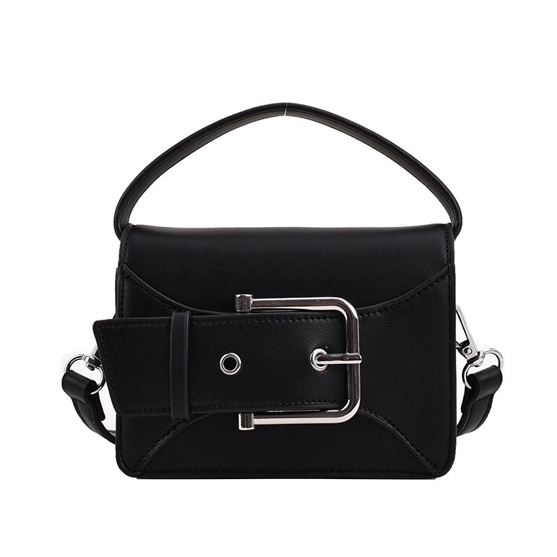 Túi Xách Đeo Vai Hình Vuông Cỡ Nhỏ Màu Trơn Thời Trang Mùa Hè 2023 Cho Nữ