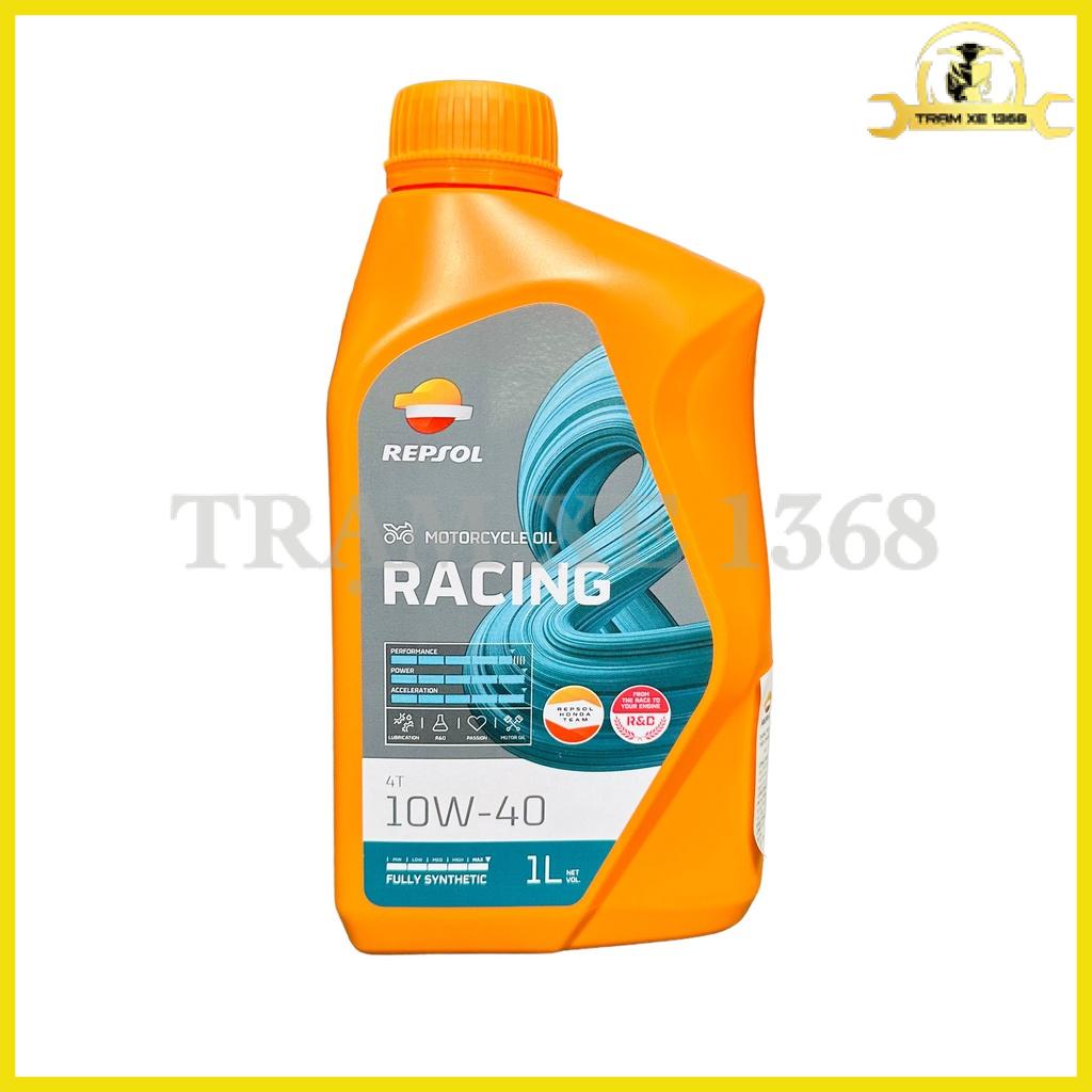 Nhớt Repsol Racing 10w40 SN Full tổng hợp cao cấp cho xe số xe côn tay