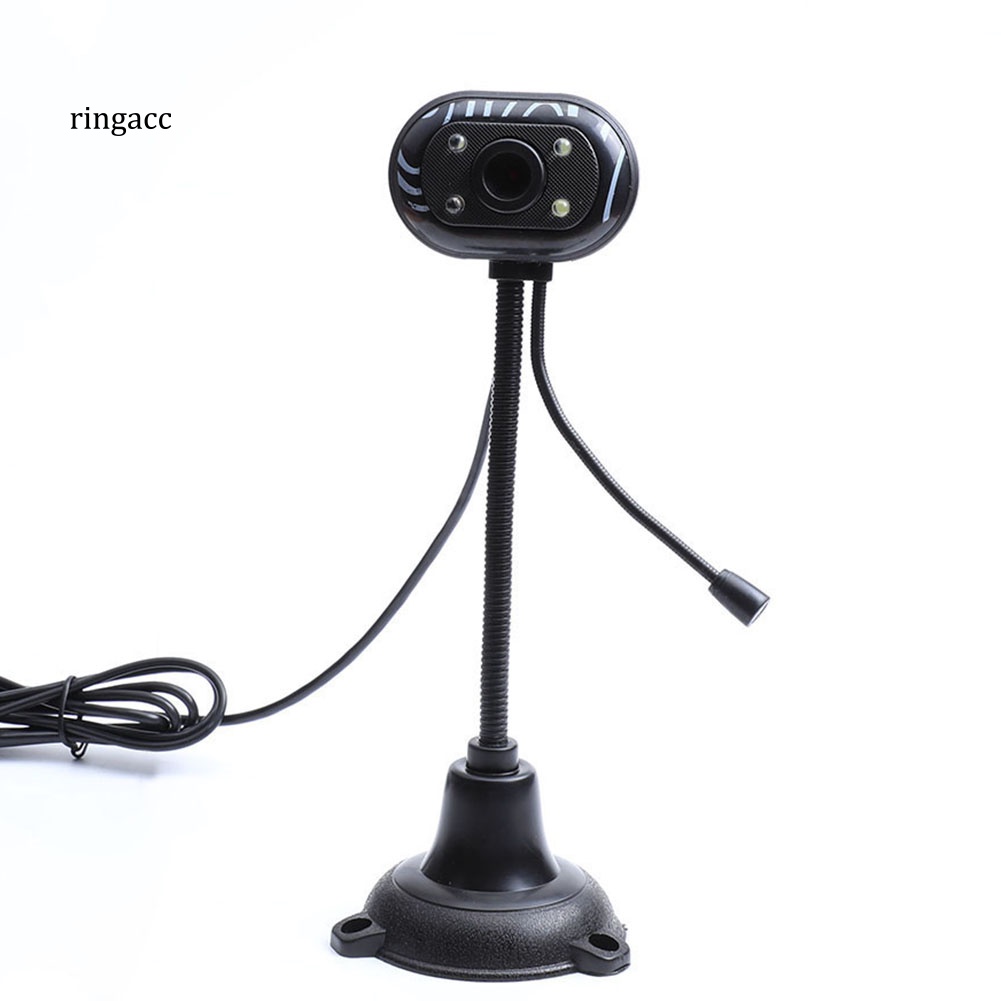 Webcam Usb 2.0 Có Mic Hỗ Trợ Tầm Nhìn Ban Đêm Cho Laptop / PC