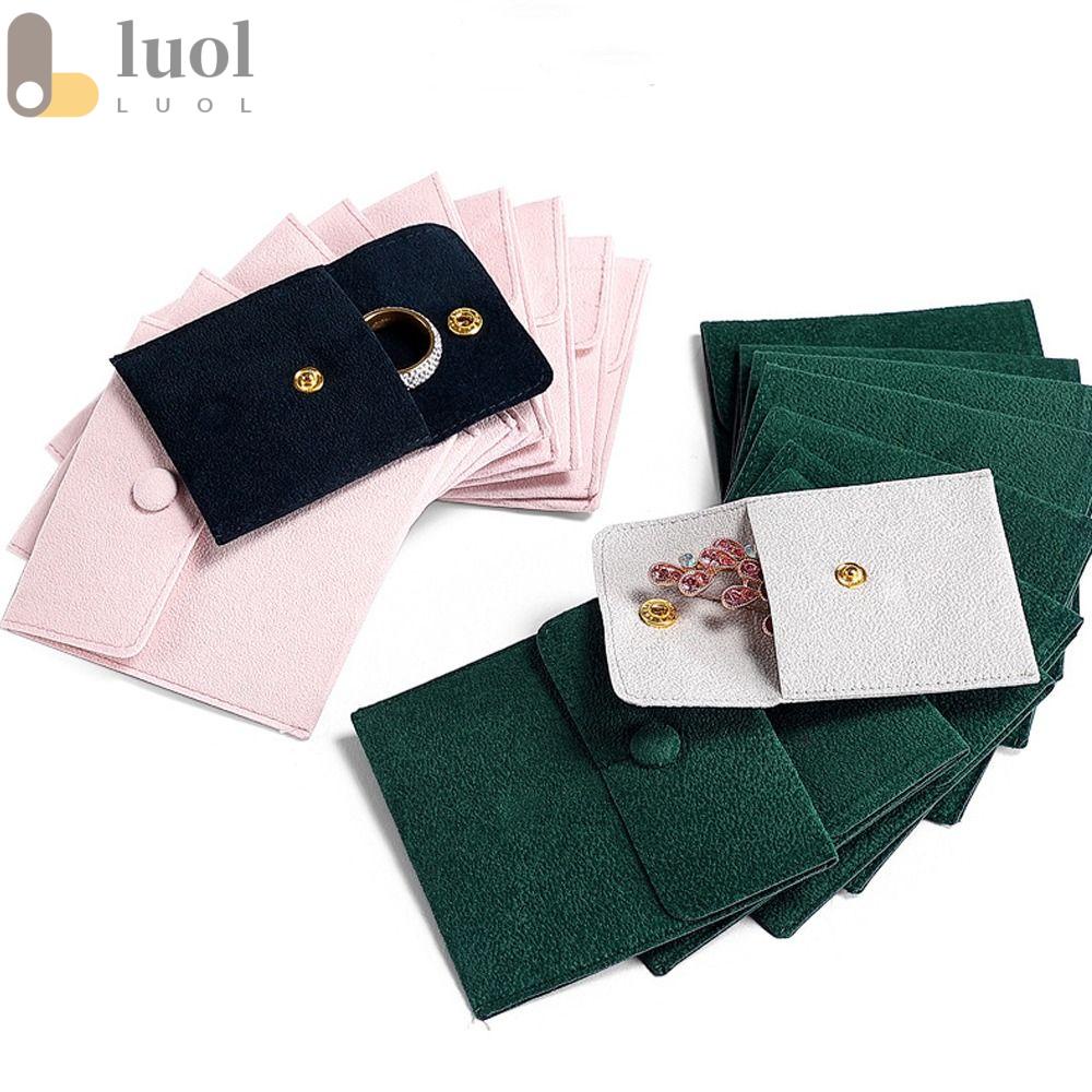 Túi Đựng Trang Sức Chống Bụi Có Nút Bấm