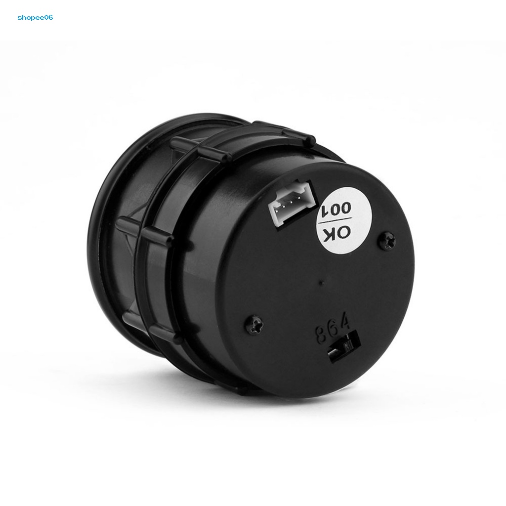 Đồng Hồ Đo Tốc Độ Kỹ Thuật Số 7 Màu LED 52mm Hiển Thị Kép 0-10000 RPM Cho Xe Hơi 12V 4 / 6 / 8