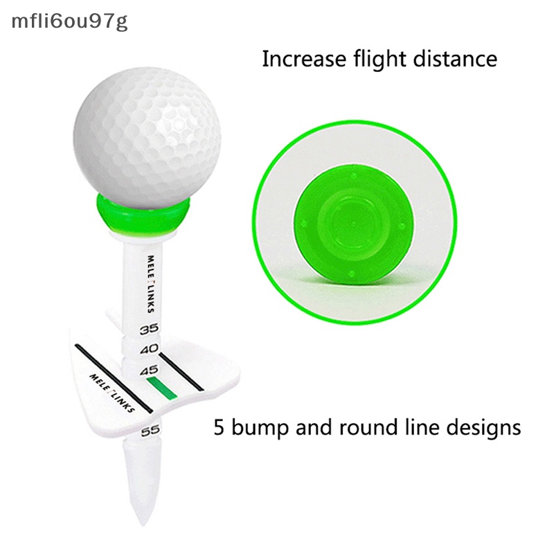 1 cái Tee Golf bước xuống bóng golf chủ Tees nhựa Golf Tees phụ kiện mới