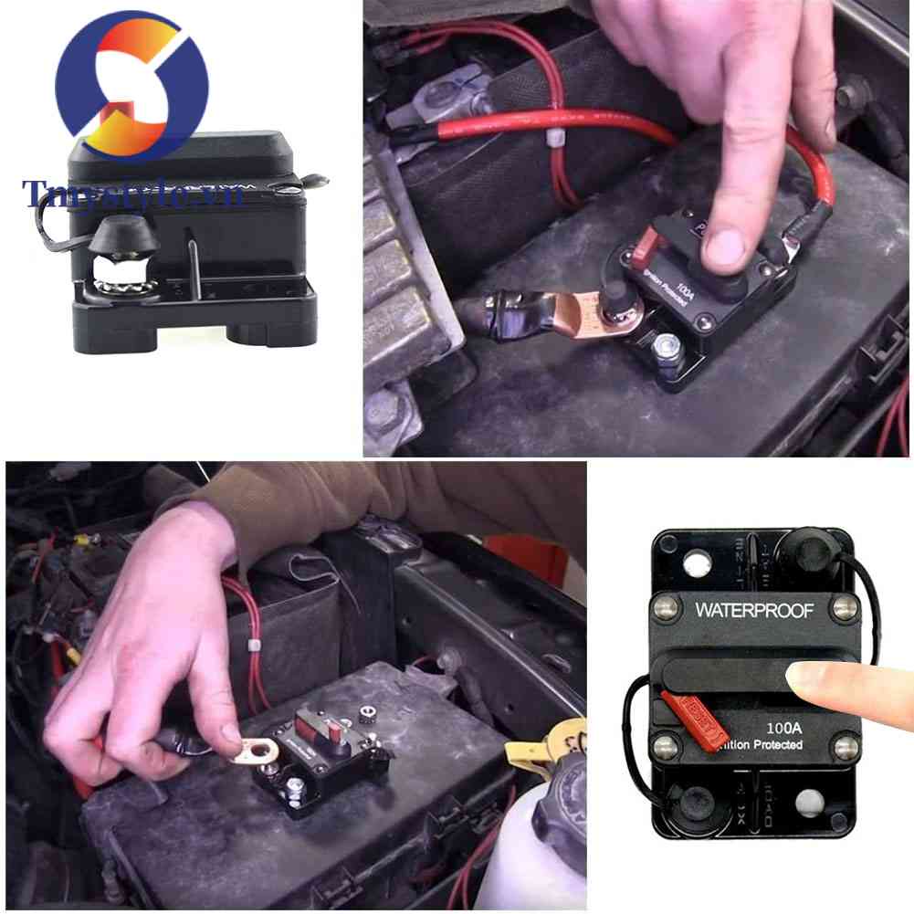 Cầu Chì DC 12-42V Cho Tàu Thuyền, Xe Hơi