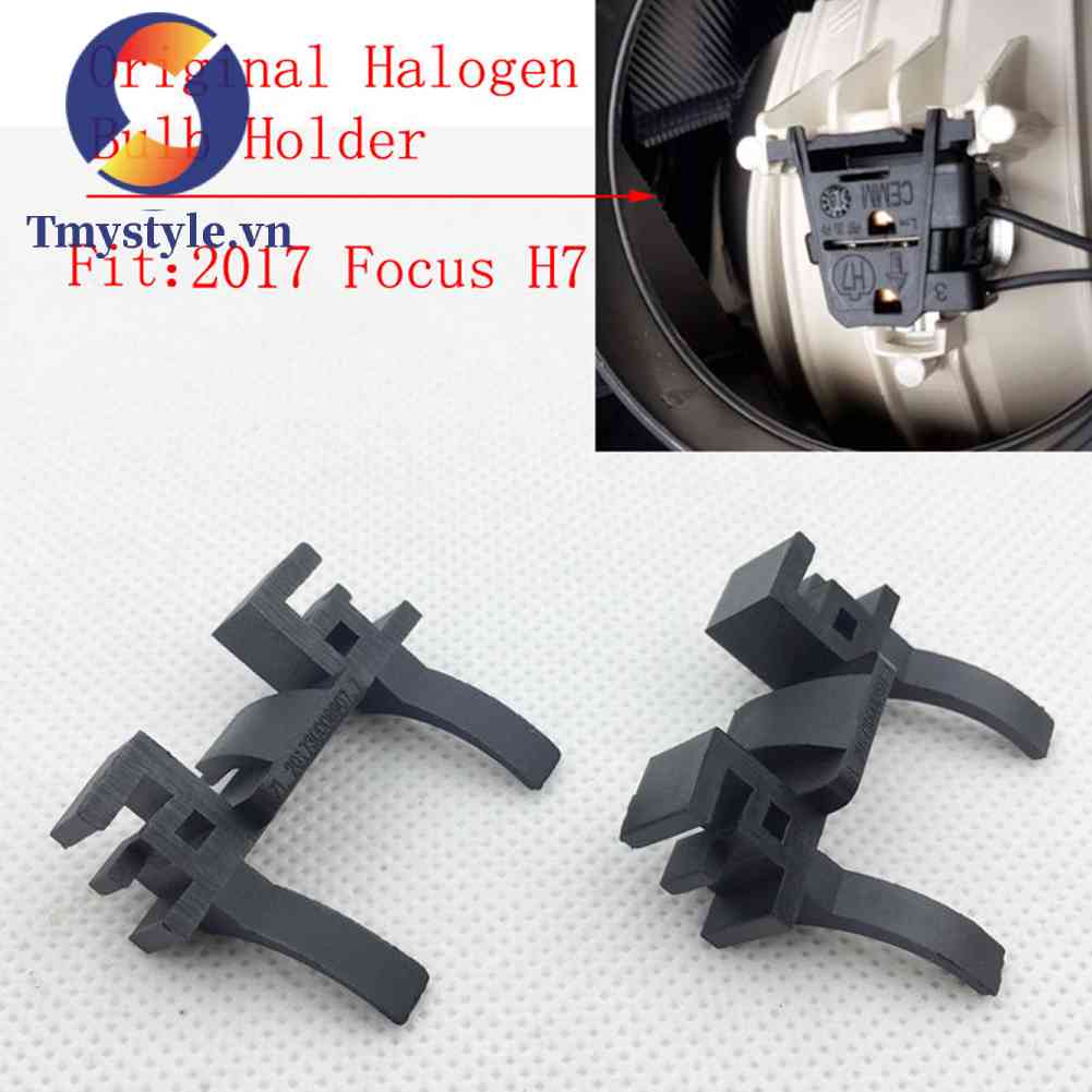 Bộ 2 Giá Đỡ Đèn Pha H7 LED Siêu Nhẹ Chuyên Dụng Cho Ford Focus FIAT Land Rover