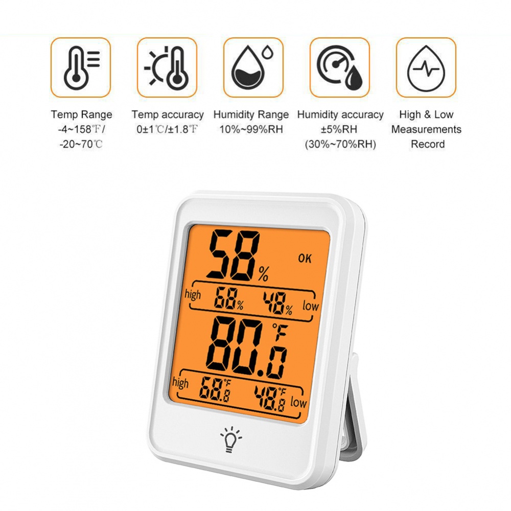 1 Máy Đo Nhiệt Độ Và Độ Ẩm Kỹ Thuật Số