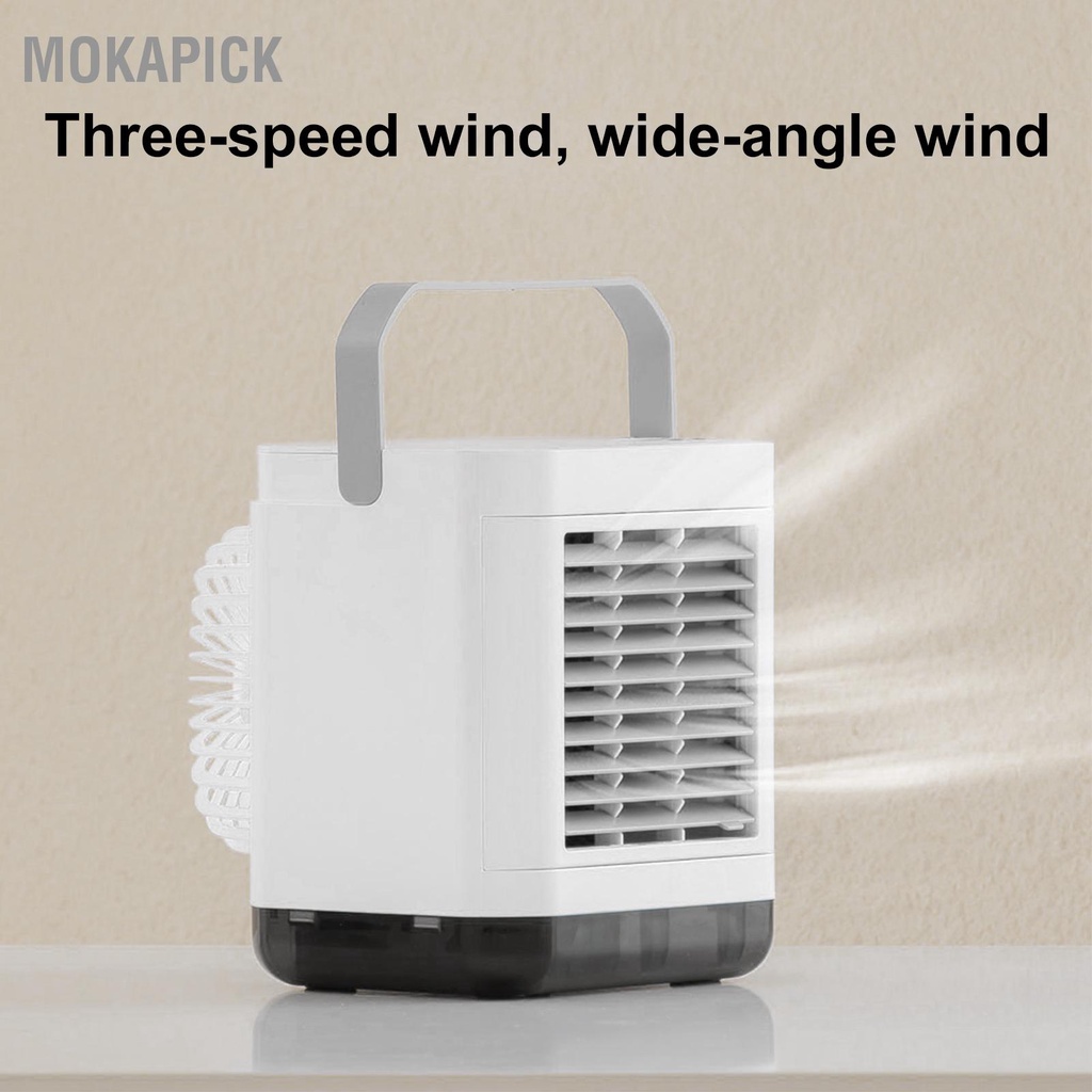 Quạt Điều Hòa Mini , Quạt Mini Hơi Nước Mini Để Bàn Mokapick