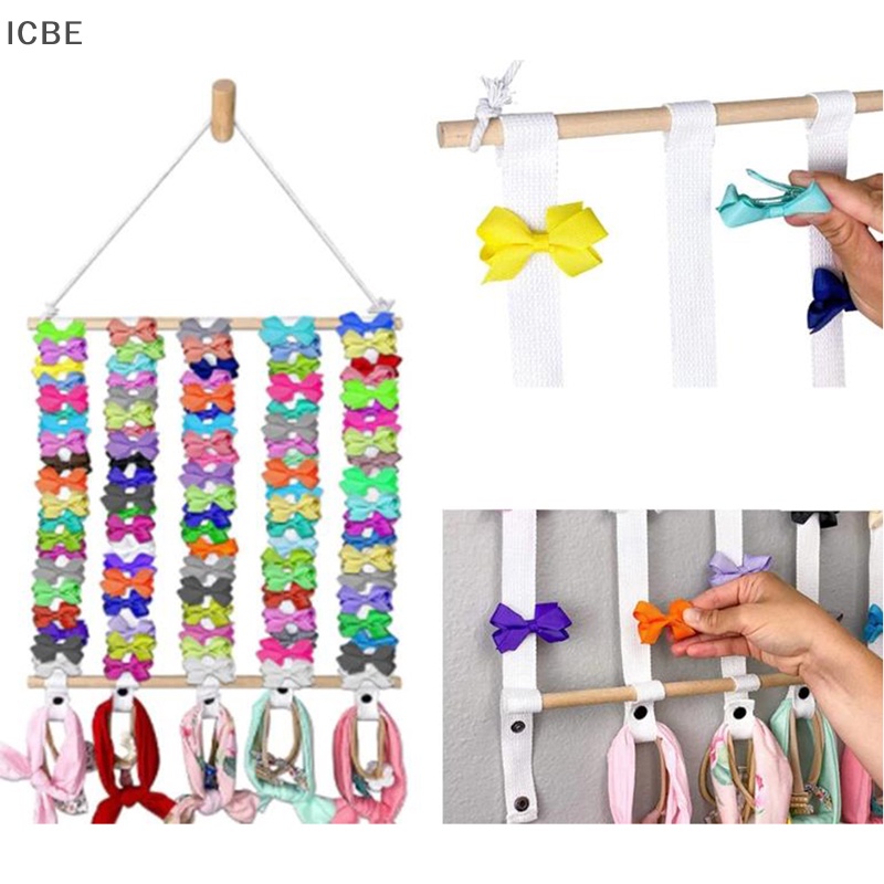 Kẹp Tóc Nơ Ruy Băng Xinh Xắn Hợp Thời Trang