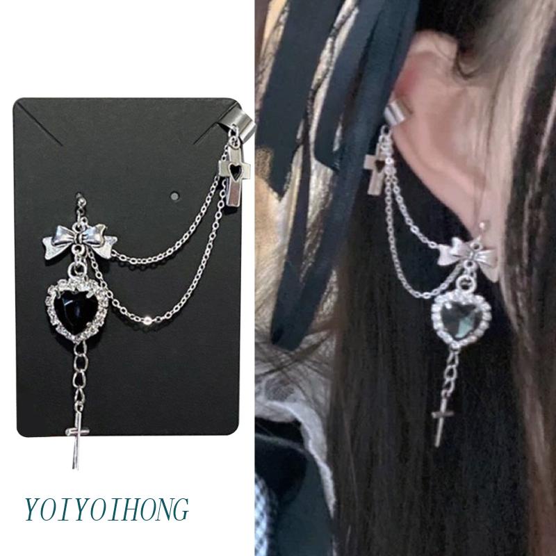 Khuyên Tai Dáng Dài Phong Cách Gothic Dễ Thương Thời Trang Dự Tiệc Cho Bạn Gái