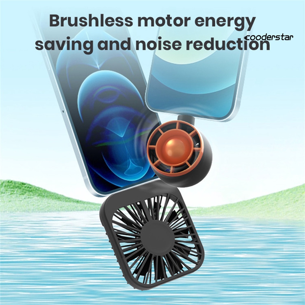 Quạt Điều Hòa Không Chổi Than Mini Tiếng Ồn Thấp Tiết Kiệm Năng Lượng Bằng Nhựa Cho Điện Thoại Di Động